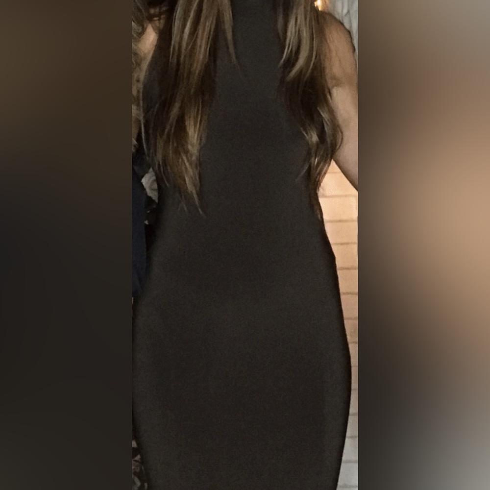 Norma Kamali Chocolate Brown Maxi Dress - Picture 3 of 4